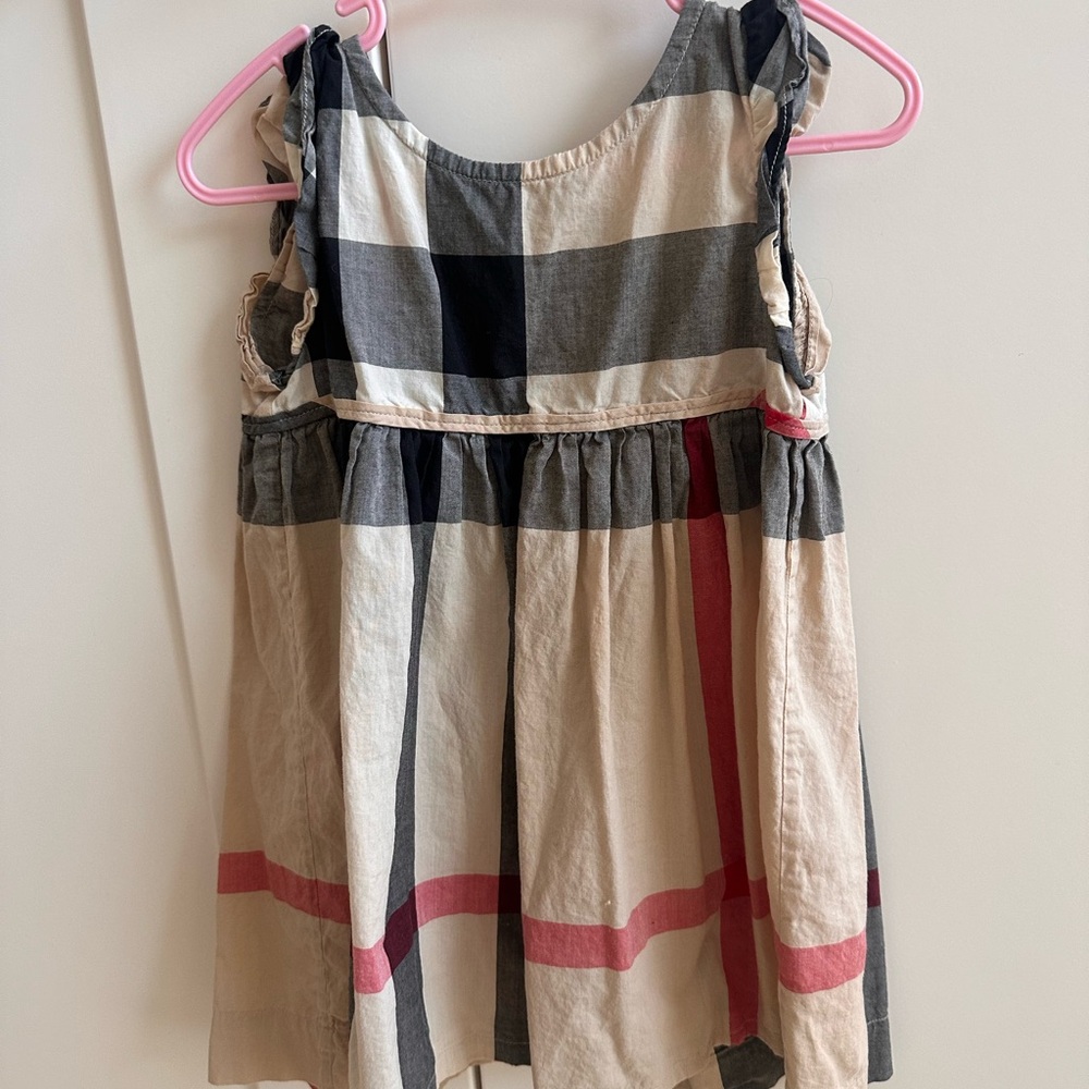 Burberry Kids Casual Dress - Black, White, Pink